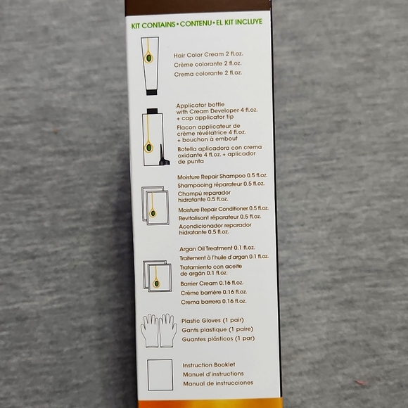 🔴 🆓️ FREE* One 'n Only Argan Fast 10 1N Natural Very Black Box Hair Color Kit - Picture 7 of 9